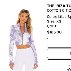 Cotton Citizen Ibiza purple tie dye XS (Revolve)